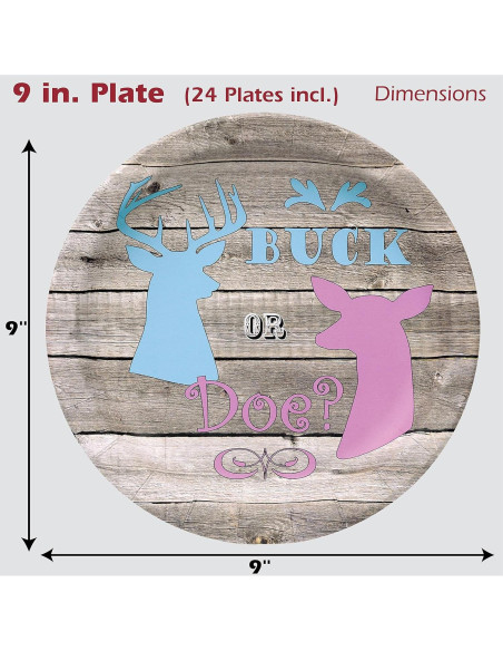 Kit Fiesta Revelación de Género 24 Invitados Havercamp