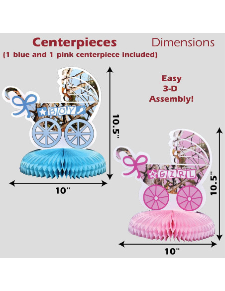 Kit Fiesta Revelación de Género 24 Invitados Havercamp
