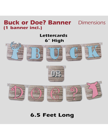 Kit Fiesta Revelación de Género 24 Invitados Havercamp