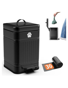 Cubo de Basura para Excremento de Perro Pupzle 19x19x29cm