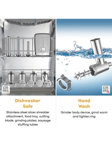 Accesorio Picadora y Ralladora GVODE para Mezclador KitchenAid