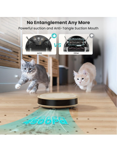 Aspiradora Robot Lefant M310C 4500Pa Autocargable 160min