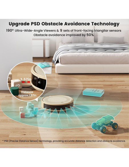 Aspiradora Robot Lefant M310C 4500Pa Autocargable 160min