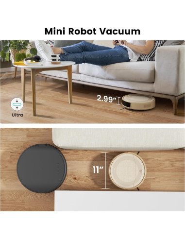 Aspiradora Robot Lefant M310C 4500Pa Autocargable 160min