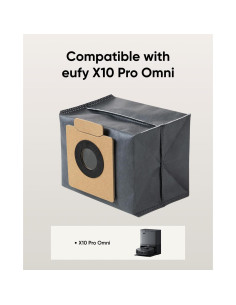 Bolsas de Polvo eufy para Aspiradora Robot X10 Pro Omni 2