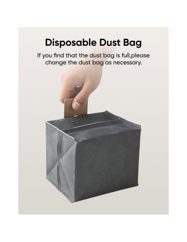 Bolsas de Polvo eufy para Aspiradora Robot X10 Pro Omni