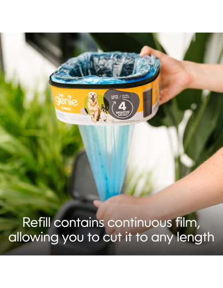 Repuesto Jumbo Pet Genie 1 Paquete Control Olores