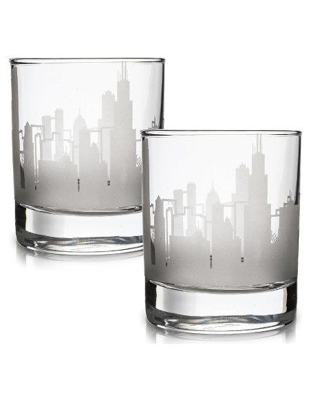Vasos de Whisky Greenline Goods - Juego de 2 - Chicago
