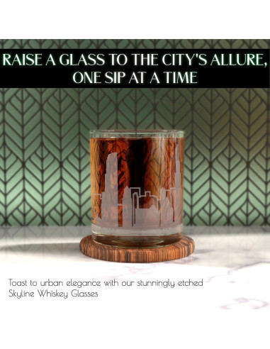 Vasos de Whisky Greenline Goods - Juego de 2 - Chicago