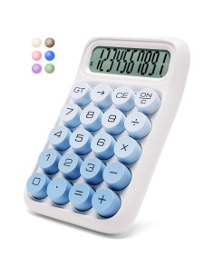 Calculadora Exlliy Q13 Mecánica 10 Dígitos Azul