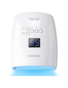 Lámpara de Uñas UV LED DORAGYM 66W Inalámbrica Recargable