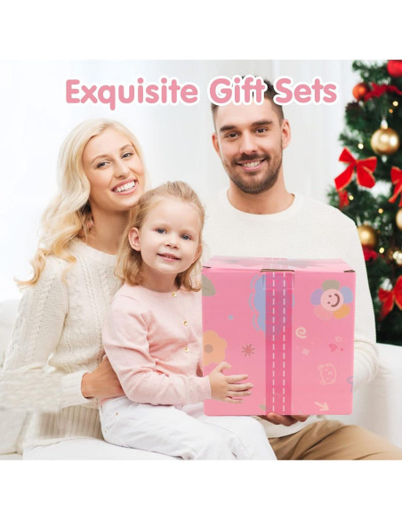 Cubo de Actividades de Madera DIPALENT 8 en 1 para Niños