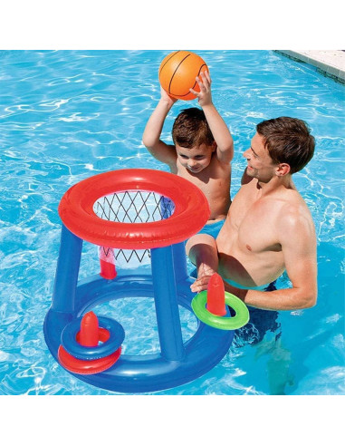 24 Mini Balones de Baloncesto 5" Airsnigi con Bomba