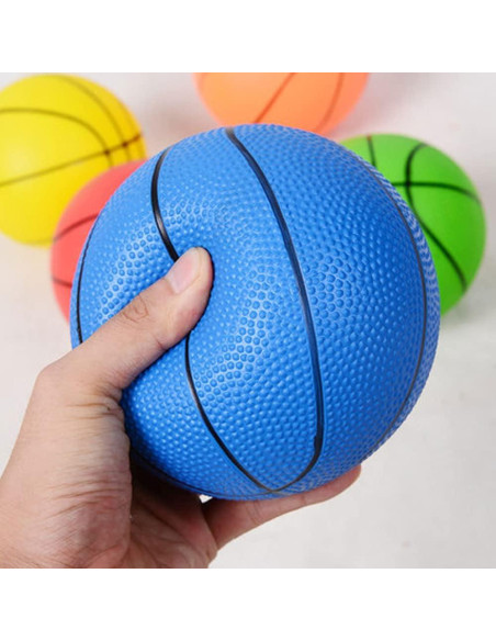24 Mini Balones de Baloncesto 5" Airsnigi con Bomba
