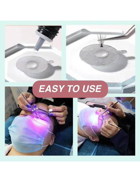 Luz UV para Extensión de Pestañas BeautyPros - Lámpara LED Ajustable