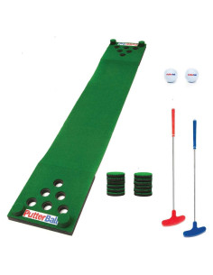 PutterBall Juego de Golf Pong 3,35 m con 2 Putters y Pelotas