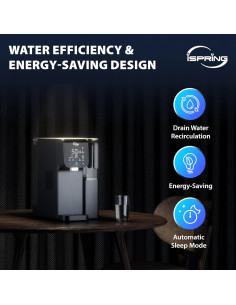 Dispensador de Agua iSpring RCD100HCG Caliente y Frío 9 Temperaturas 2