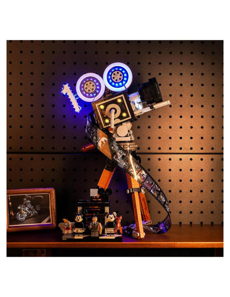 Kit de Luz LED LocoLee para Cámara LEGO 43230 Control de Luz