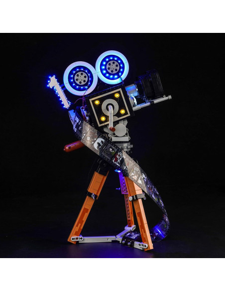 Kit de Luz LED LocoLee para Cámara LEGO 43230 Control de Luz