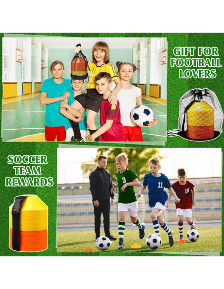 Hanaive 100 Mini Conos de Fútbol 12,7 cm para Entrenamiento