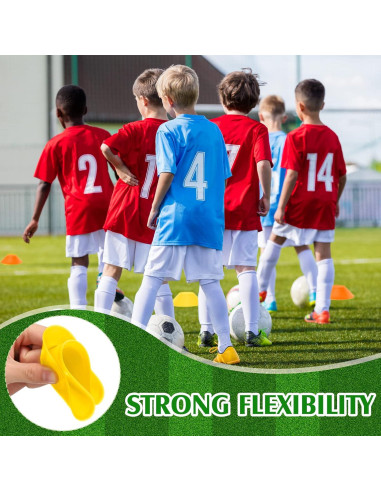 Hanaive 100 Mini Conos de Fútbol 12,7 cm para Entrenamiento