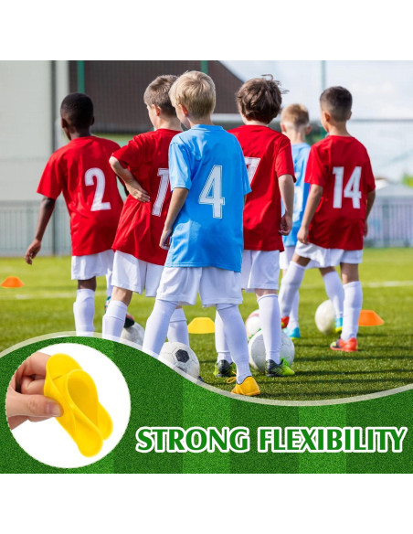 Hanaive 100 Mini Conos de Fútbol 12,7 cm para Entrenamiento