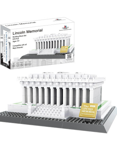 Juego de Bloques Monumento a Lincoln Apostrophe 979 Piezas
