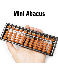 Ábaco Digital Black Long 11 Columnas 17.8 cm Educativo 2