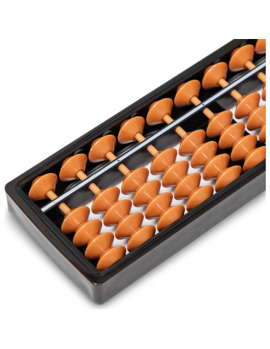 Ábaco Digital Black Long 11 Columnas 17.8 cm Educativo