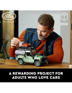 LEGO Icons Land Rover Classic Defender 90 10317 - Set de Construcción para Adultos 2