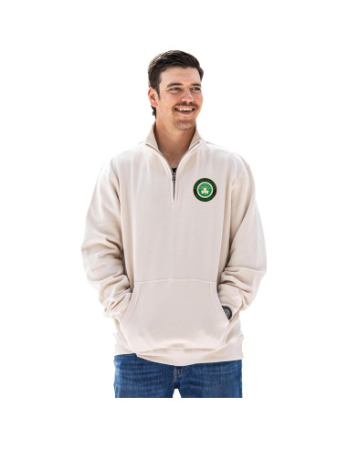 Sudadera Blue 84 Boston Celtics Fleece Cappucino X-Large