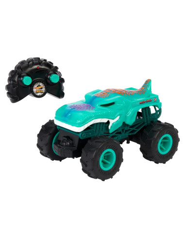 Camión Monstruo RC Hot Wheels Mega-Wrex 1:24 Todo Terreno