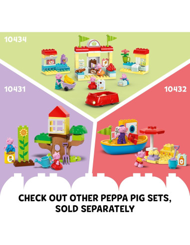LEGO DUPLO Casa de Cumpleaños Peppa Pig 59 Piezas