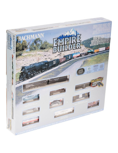 Set de Tren Eléctrico Bachmann Empire Builder 68 Piezas Escala N