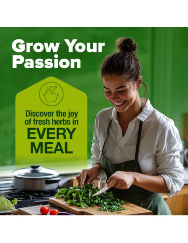 Kit de Jardín de Hierbas - HOME GROWN - 5 Especies