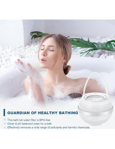 Filtro de Baño JUSTOWE HL-57 8 Etapas Purificador 2