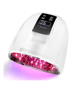 Lámpara de Uñas UV LED Inalámbrica Linssy 90W con Temporizador