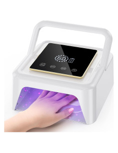 Lámpara de Uñas UV Inalámbrica Meremit 108W con Pantalla Táctil