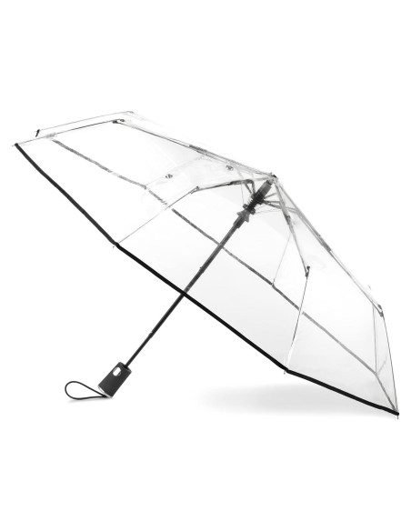 Paraguas Plegable Totes Automático Claro 106 cm Unisex
