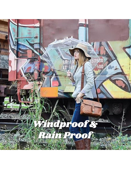 Paraguas Plegable Totes Automático Claro 106 cm Unisex