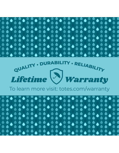 Paraguas Plegable Totes Automático Claro 106 cm Unisex