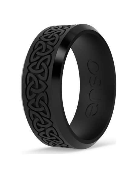 Anillo Claddagh Enso Rings - Silicona Flexible y Cómoda