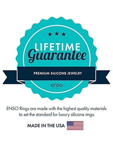 Anillo Claddagh Enso Rings - Silicona Flexible y Cómoda