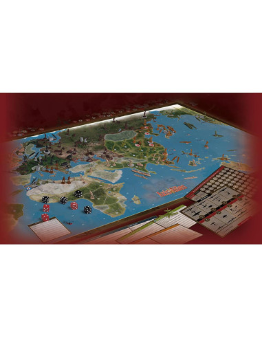 Axis & Allies Edición Aniversario - 2-6 Jugadores - Tablero 61x102 cm