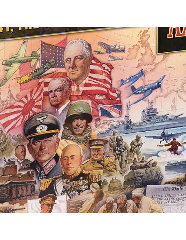 Axis & Allies Edición Aniversario - 2-6 Jugadores - Tablero 61x102 cm