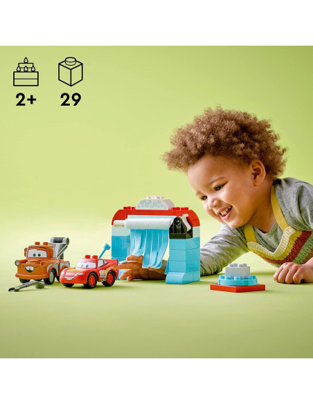 LEGO DUPLO Cars McQueen y Lavado de Autos Mater 10996