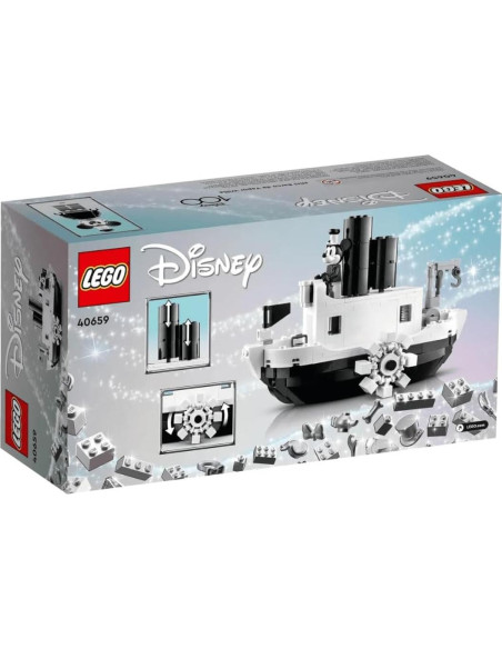 LEGO Mini Steamboat Willie 40659 - 424 Piezas - Disney