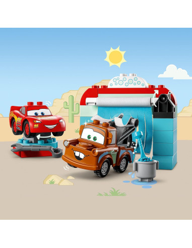 LEGO DUPLO Cars McQueen y Lavado de Autos Mater 10996