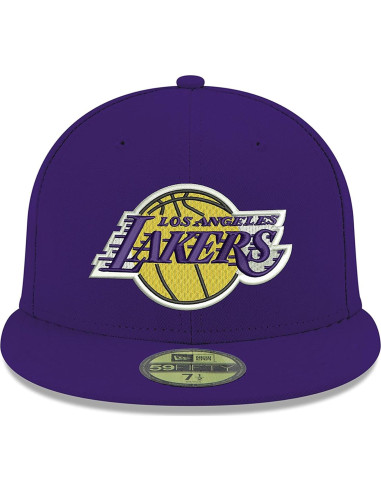 Gorro Ajustado Nueva Era NBA 59FIFTY Lakers Púrpura