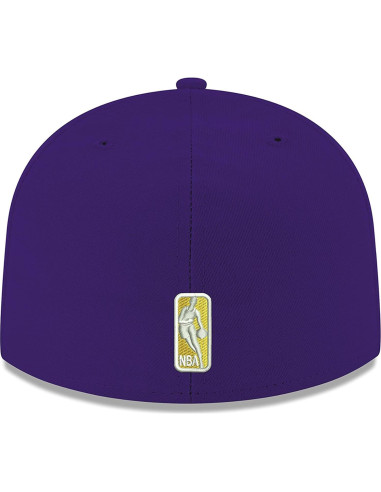 Gorro Ajustado Nueva Era NBA 59FIFTY Lakers Púrpura